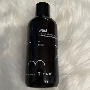 Maude Body Wash and Bubble Bath 0 - Unscented